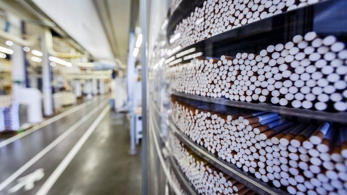 Továrna na výrobu cigaret a tabáku Philip Morris ČR v Kutné Hoře.