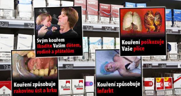 Dopad „hrůzných“ obrázků na cigaretách? Češi kupují tabatěrky jak diví