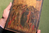Obraz Ježíše vedle mrzoutů visel v bytě. Cimabueho dílo vyneslo přes 600 milionů