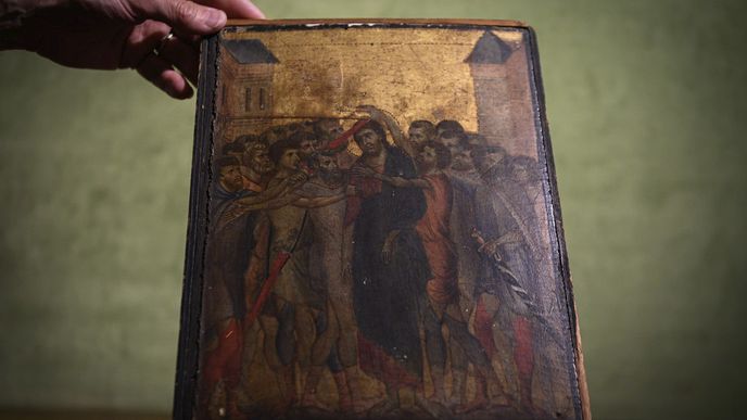 Nalezené dílo italského mistra Cimabueho