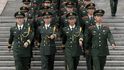 Kondička čínských vojáků je mizerná.