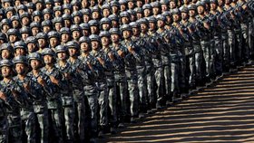 Kondička čínských vojáků je mizerná.
