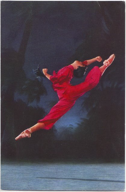 Z baletního představení Rudý ženský oddíl