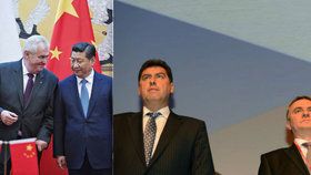 Nejbližší podřízení Miloše Zemana, kancléř Vratislav Mynář a ekonomický poradce Martin Nejedlý, odjeli tajně do Číny!