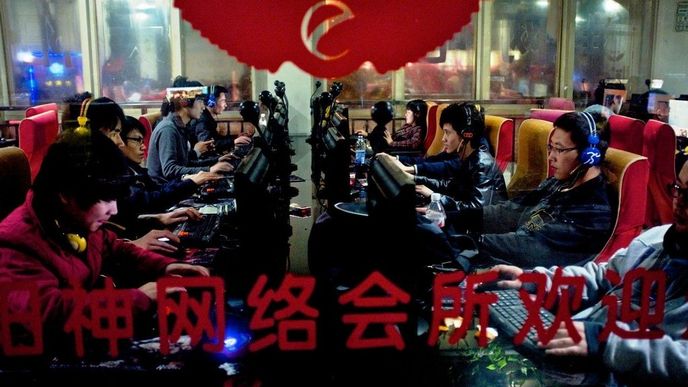 Čína, internet, ilustrační foto