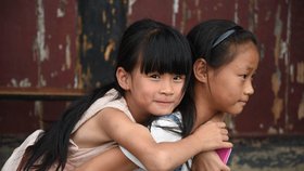Čínské děti, ilustrační foto
