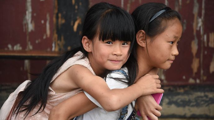 Čínské děti, ilustrační foto