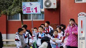 Čínské školáky někdo cestou ze školy otrávil