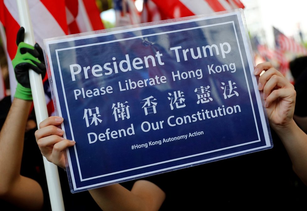 Prezidente Trupme, Osvoboďte Hongkong!