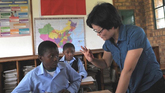 Čína již v Africe působí mimo jiné v oblasti vzdělávání