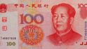 Bankovka v hodnotě 100 jüanů z roku 1999