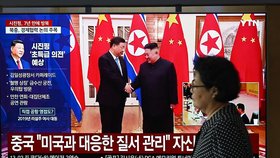 Čínský prezident Si Ťin-pching zahájil dvoudenní návštěvu Severní Koreje, vítal ho Kim Čong-un. (8.6.2026)