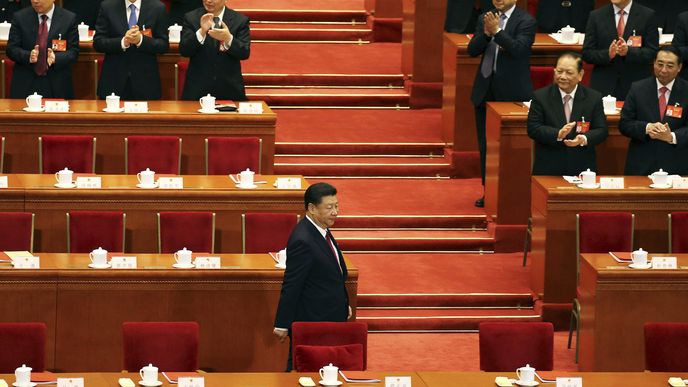 Sjezd vládnoucí Komunistické strany Číny: Prezident Si Ťin-pching