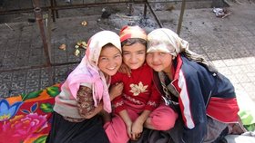 Ujgurské děti