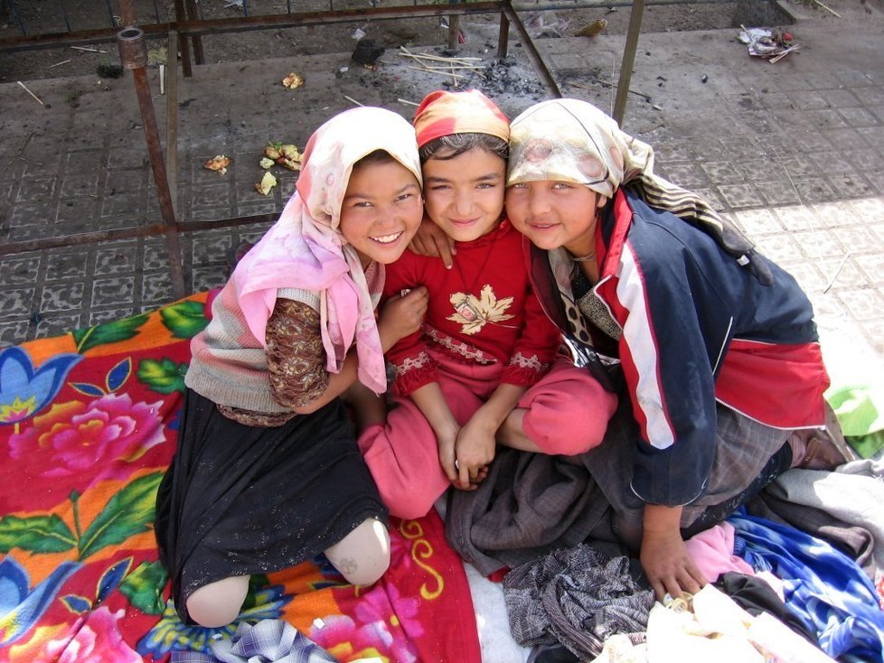 Ujgurské děti