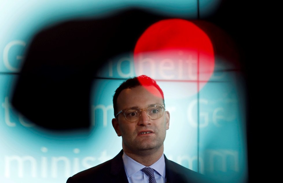 Německý ministr zdravotnictví Jens Spahn.