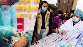 Čína nutí obyvatele k vakcinaci, domy jsou označené podle proočkovanosti rezidentů.