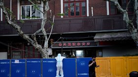 Lockdown v Šanghaji. (11.4.2022)