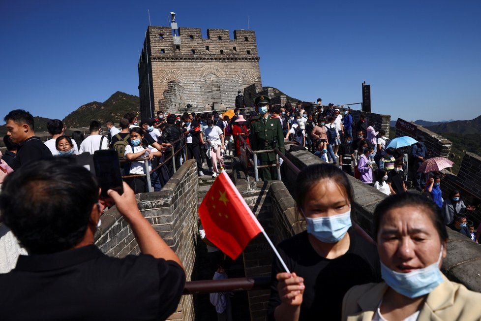 Státní svátek v Číně v době pandemie
