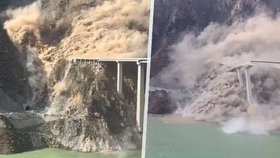 V Číně se zřídil nově vybudovaný most (11.11.2025)