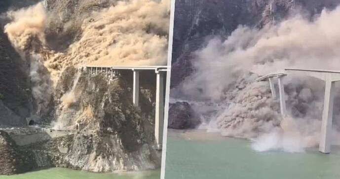 V Číně se zřídil nově vybudovaný most (11.11.2025)