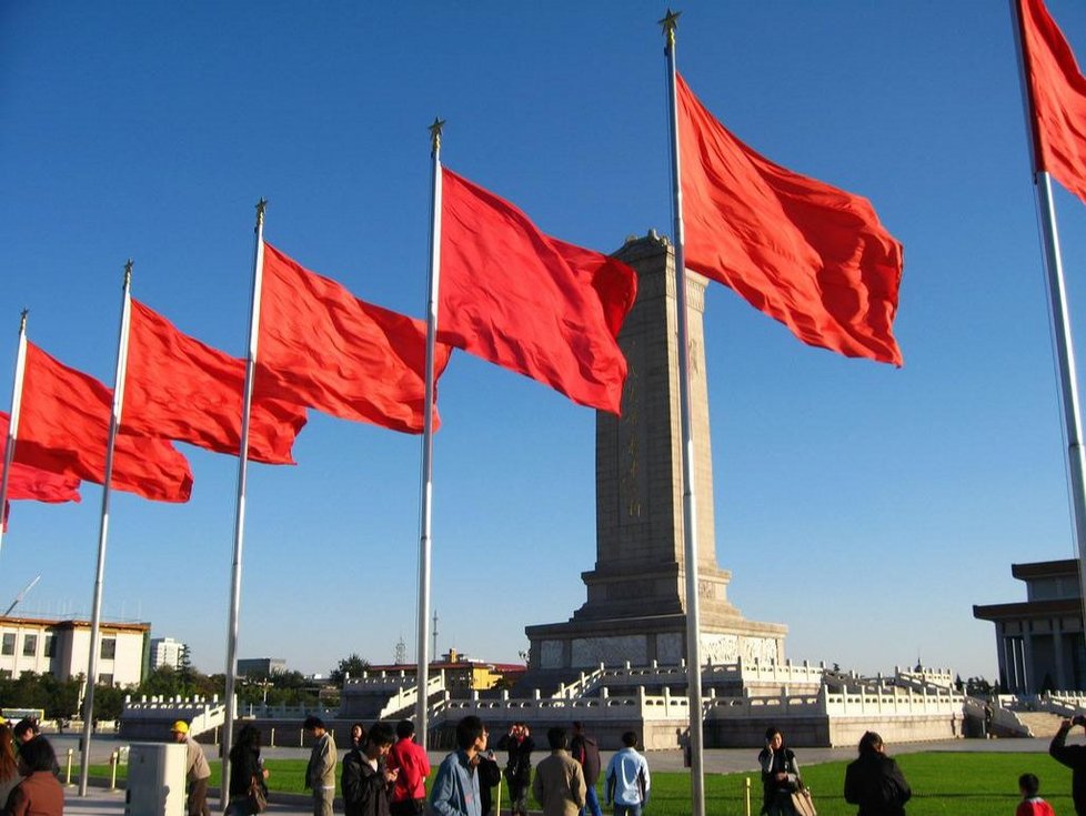 Čína, Náměstí nebeského klidu, Tiananmen sq.