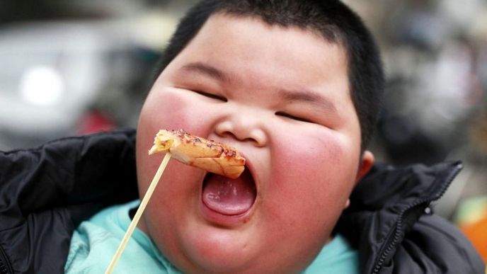 Čína, obezita
