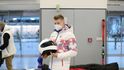 Zimní Olympiáda v Pekingu: Čeští sportovci při cestě do Číny (27.1.2022)