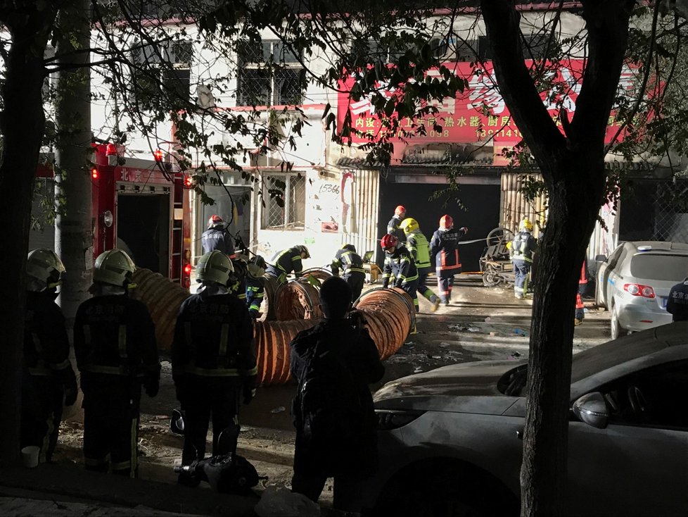 18 lidí přišlo o život při dnešním požáru hotelu v Číně. (ilustrační foto)