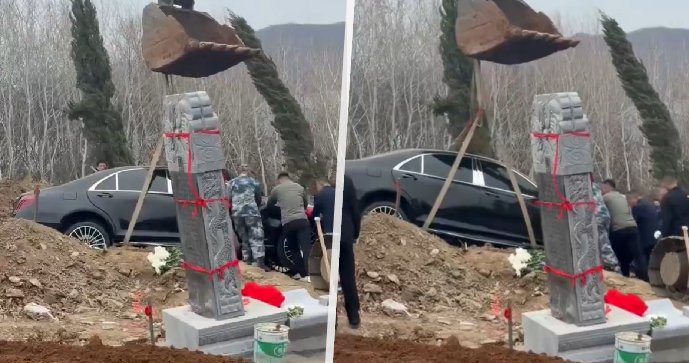 Rodina vystrojila netradiční pohřeb.