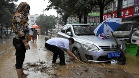 Povodně v Číně (červenec 2021)