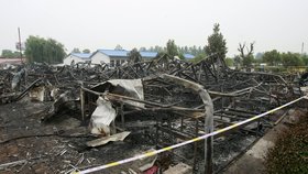 V čínském domově pro seniory uhořelo 38 lidí.