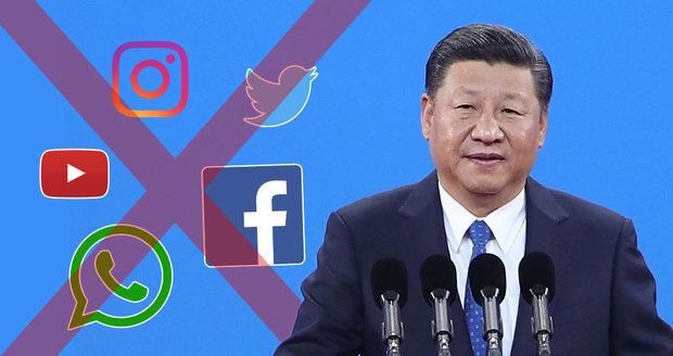 Cenzura internetu přitvrdila, komunisté v Číně mají sjezd. Si Ťin-pching dotahuje Maa