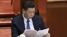 Čínský prezident Si Ťin-pching se předvdl se šedivými vlasy.