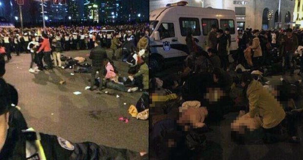 Krvavý Silvestr: V Šanghaji zemřely na oslavách desítky lidí!