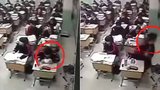 Sebevražda v přímém přenosu: Student vyskočil z okna během vyučování!