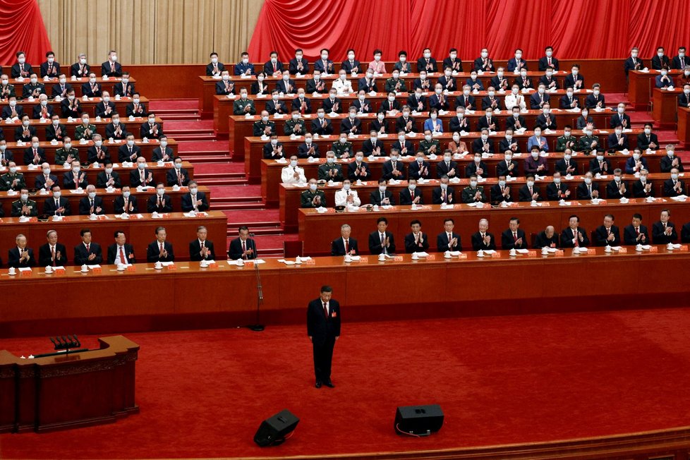 Sjezd čínských komunistů v Pekingu. (16.10.2022)