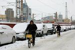 Sněhová kalamita v Číně (15. 12. 2023)