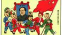Si Ťin-pching se srovnává s&nbsp;někdejším vůdcem Mao Ce-tungem. Na&nbsp;snímcích propagandistické obrazy čínských malířů (i&nbsp;s&nbsp;podobiznami Maa) z&nbsp;50. let minulého století. Jsou to reprodukce z&nbsp;knihy Jarmila Glazarová: Jaro Číny (vydalo Státní nakladatelství dětské knihy, 1954).