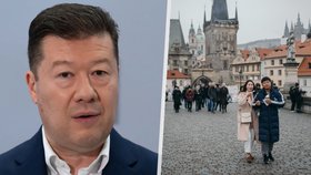 Tomio Okamura (SPD) jel do Číny nalákat další turisty.