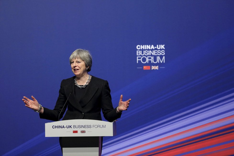 Britská expremiérka Theresa Mayová