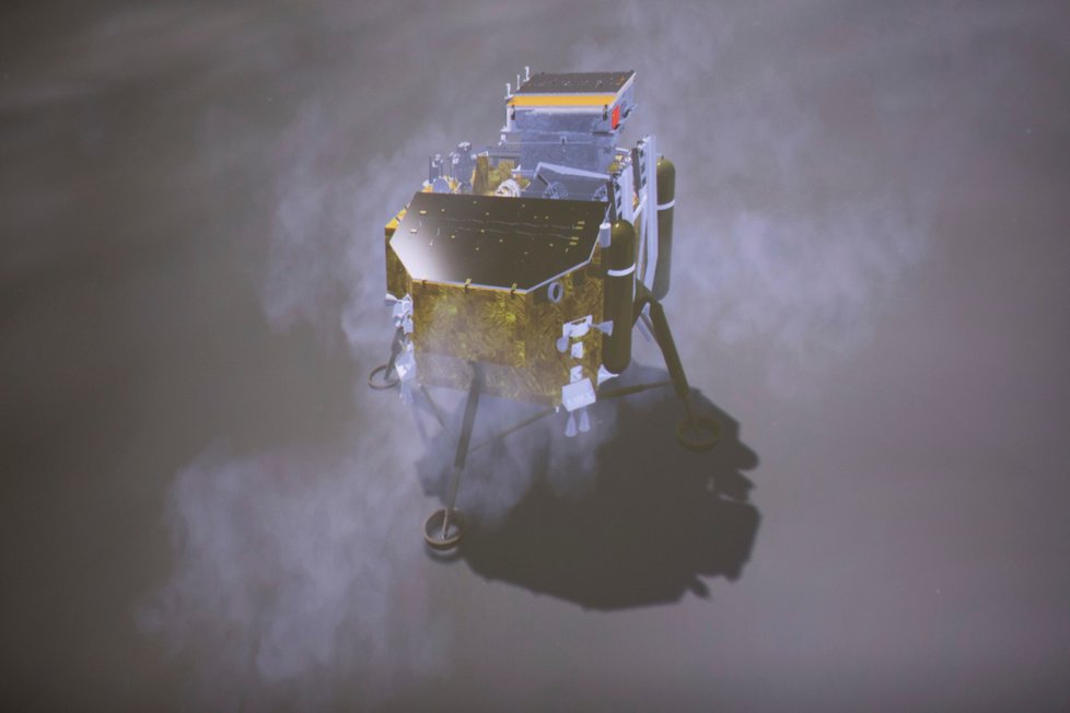 Čínská sonda Čchang-e 4 dnes úspěšně přistála na odvrácené straně Měsíce. Stalo se to poprvé v historii letů do vesmíru. (3.1.2019)
