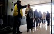 Kontrola cestujících na hranicích mezi Sýrií a Libanonem