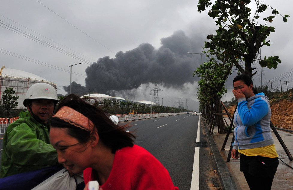 V Číně vybuchla chemická továrna.