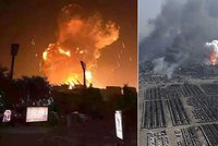 Mohutné exploze v Číně si vyžádaly 85 životů