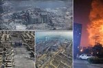 Číňané zmapovali místo zkázy pomocí dronů