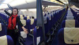 Za dva tisíce soukromý tryskáč! Cestovatelka letěla sama letadlem pro 164 pasažérů