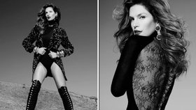 Topmodelka Cindy Crawford (45) je zpět a její tělo je pevné jak před dvaceti lety.