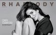 Cindy Crawford na titulce magazínu Rhapsody.