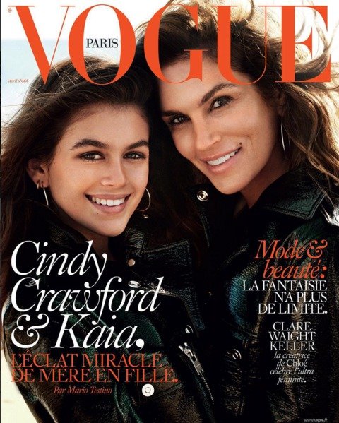 Cindy Crawford s dcerou Kaiou